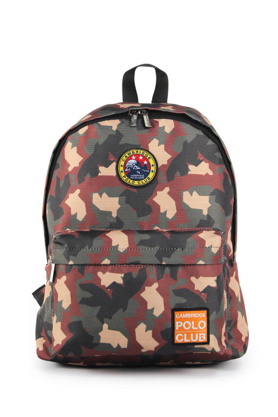 Cambridge Polo Club Tactical II Ön Bölmeli Unisex Sırt Çantası - 10