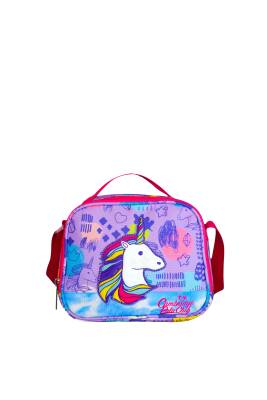 Cambridge Polo Club Unicorn Kız Çocuk Beslenme Çantası - 6