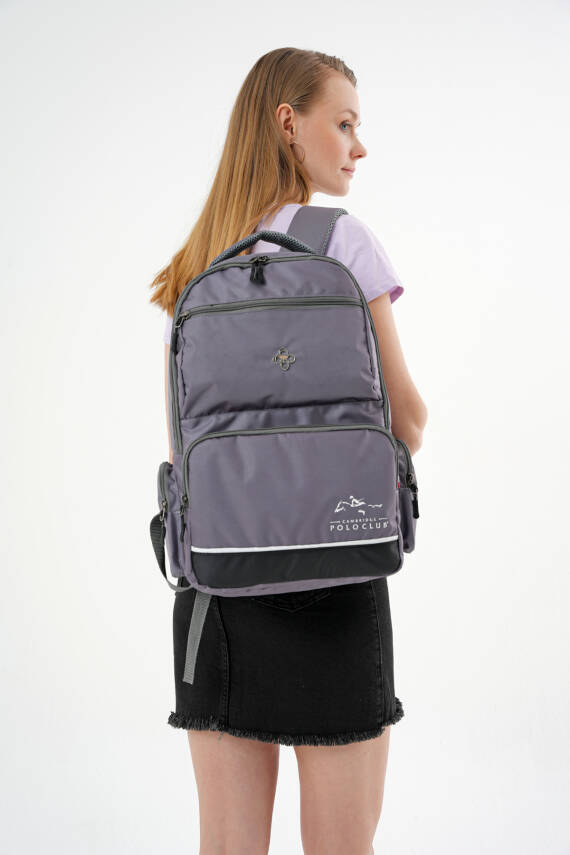 Cambridge Polo Club Unisex Çok Gözlü Sırt Çantası - 8