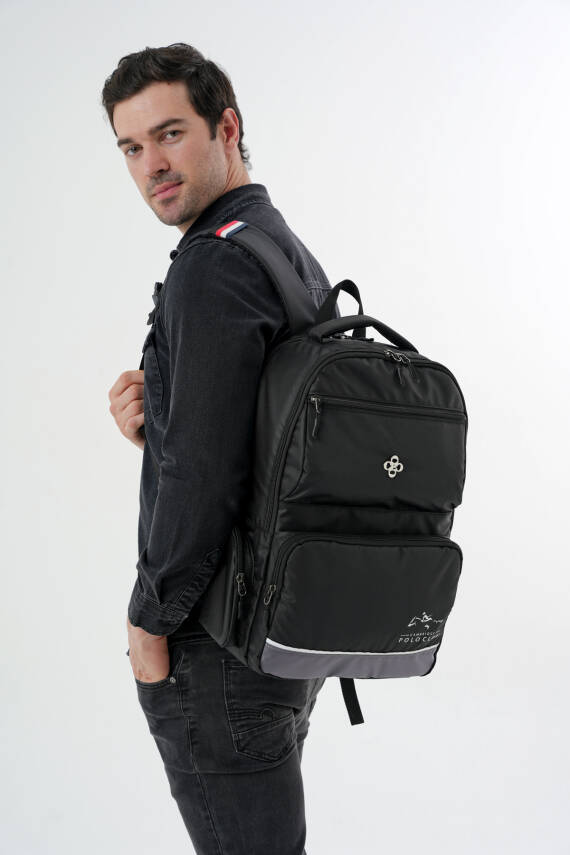 Cambridge Polo Club Unisex Çok Gözlü Sırt Çantası - 17