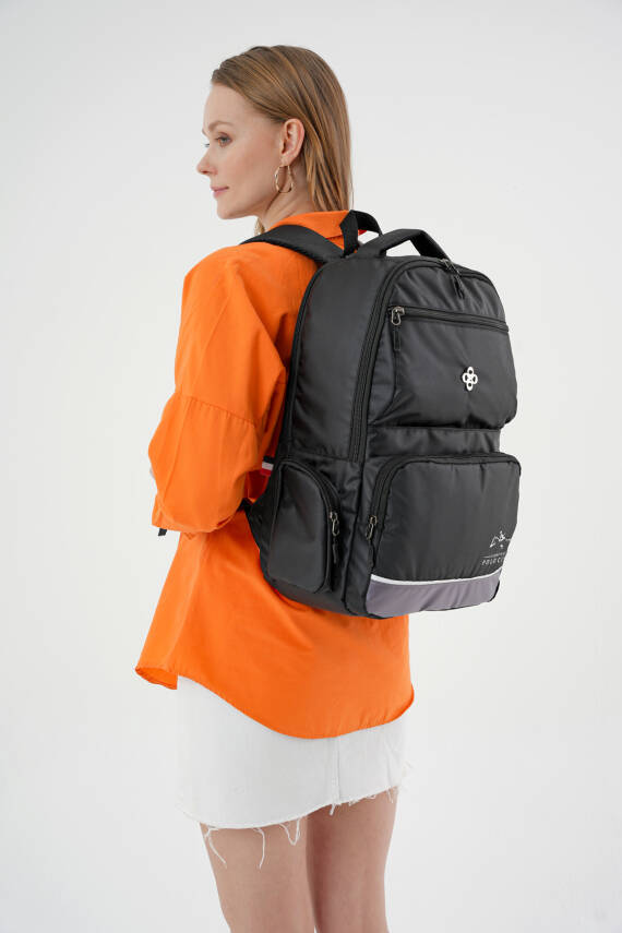 Cambridge Polo Club Unisex Çok Gözlü Sırt Çantası - 3