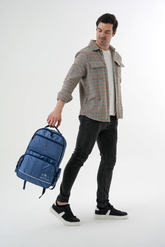 Cambridge Polo Club Unisex Çok Gözlü Sırt Çantası - 12