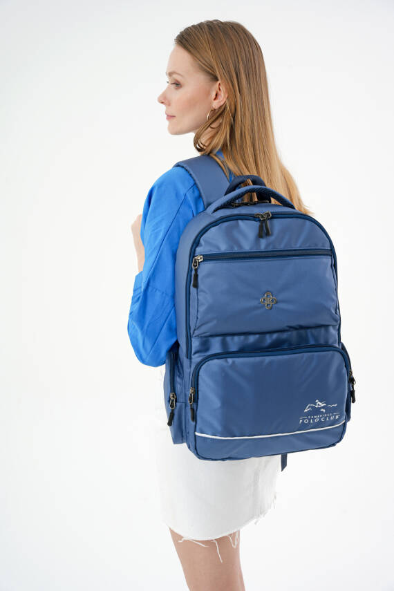 Cambridge Polo Club Unisex Çok Gözlü Sırt Çantası - 13