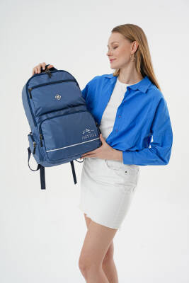 Cambridge Polo Club Unisex Çok Gözlü Sırt Çantası - 14