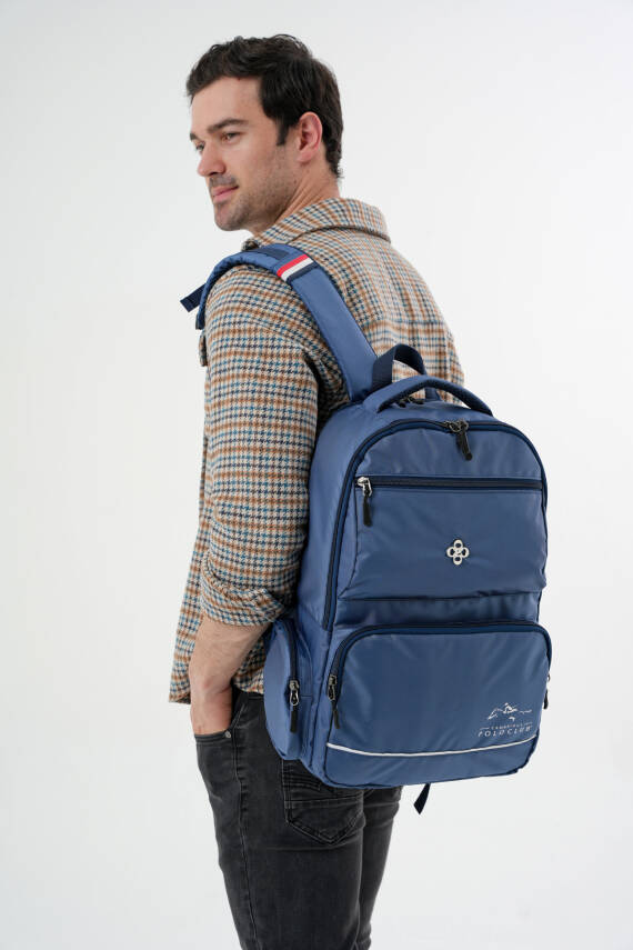 Cambridge Polo Club Unisex Çok Gözlü Sırt Çantası - 23