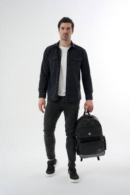 Cambridge Polo Club Unisex Çok Gözlü Sırt Çantası - Cambridge Polo Club