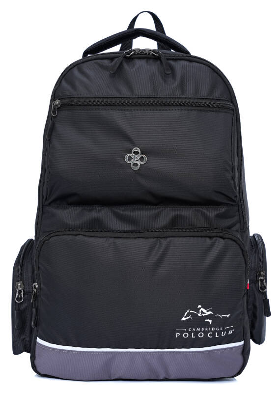 Cambridge Polo Club Unisex Çok Gözlü Sırt Çantası - 5