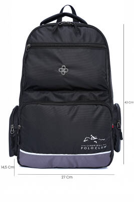 Cambridge Polo Club Unisex Çok Gözlü Sırt Çantası - 6