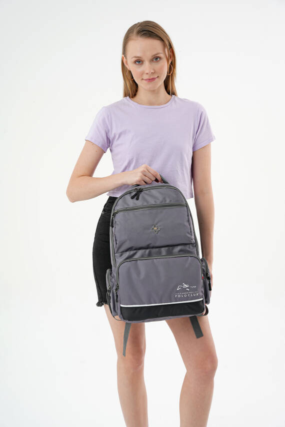 Cambridge Polo Club Unisex Çok Gözlü Sırt Çantası - 9