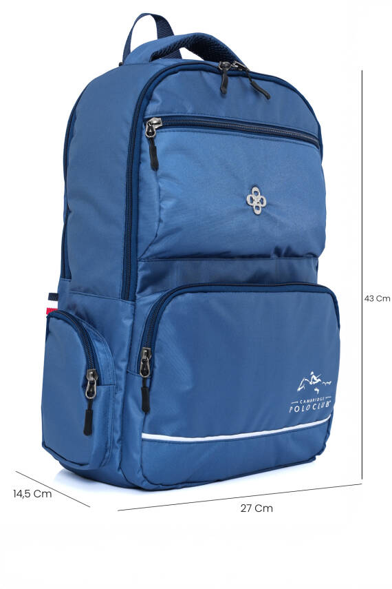 Cambridge Polo Club Unisex Çok Gözlü Sırt Çantası - 16