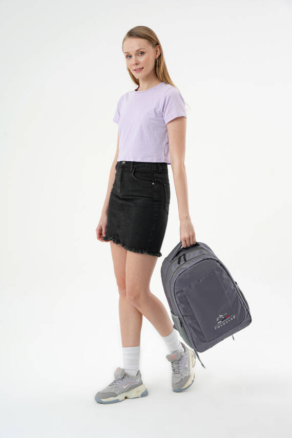 Unisex Çok Gözlü Sırt Çantası Plcan2172 - 9