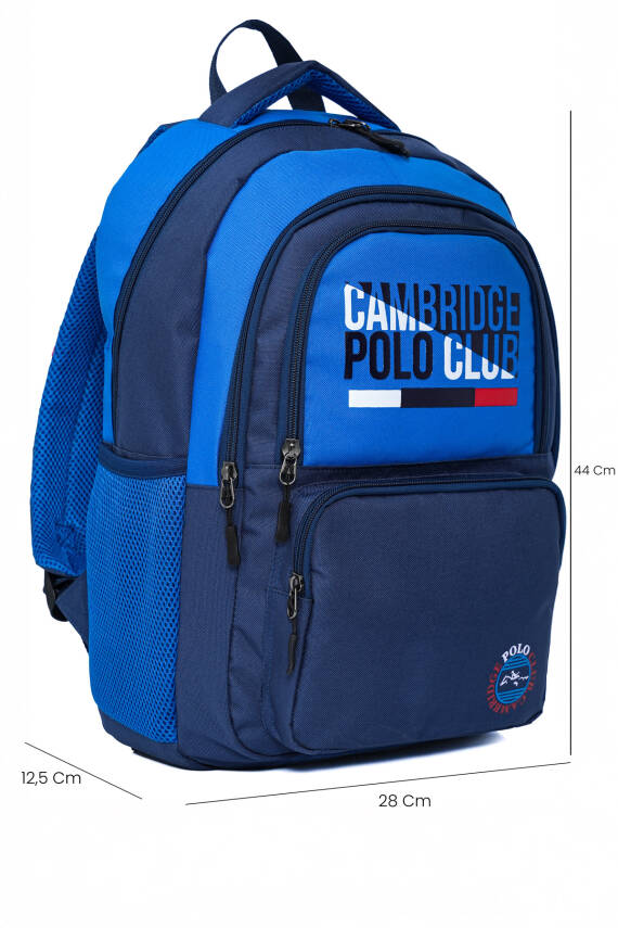 Cambridge Polo Club Unisex Fonksiyonel Ortaokul Sırt Çantası - 26