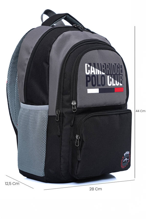 Cambridge Polo Club Unisex Fonksiyonel Ortaokul Sırt Çantası - 22