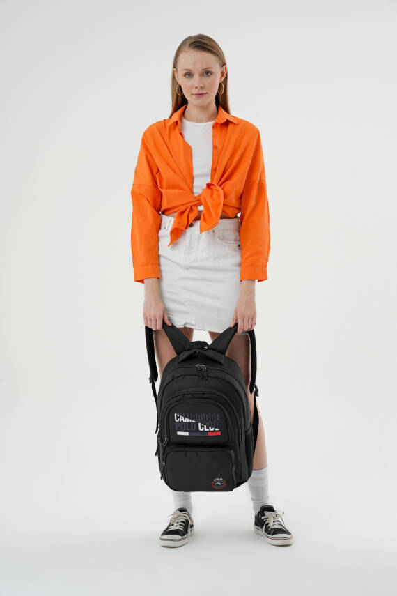 Cambridge Polo Club Unisex Fonksiyonel Ortaokul Sırt Çantası - 4