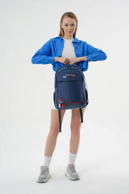 Cambridge Polo Club Unisex Şık Çok Gözlü Sırt Çantası - 13