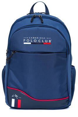 Cambridge Polo Club Unisex Şık Çok Gözlü Sırt Çantası - 14