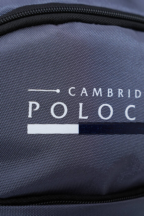 Cambridge Polo Club Unisex Şık Çok Gözlü Sırt Çantası - 10