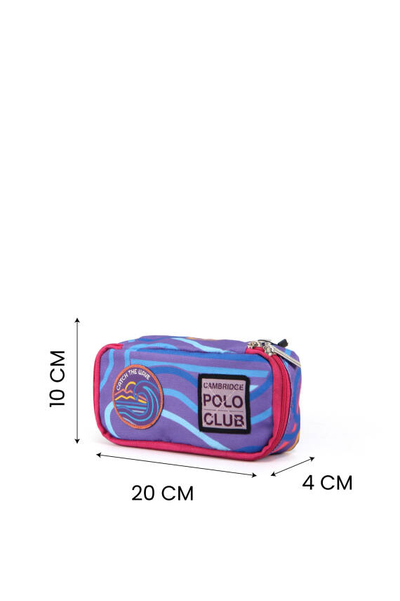 Cambridge Polo Club Wave Çift Ana Bölmeli Unisex Çocuk İlkokul Çanta Set - 6