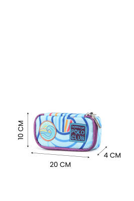 Cambridge Polo Club Wave Çift Ana Bölmeli Unisex Çocuk İlkokul Çanta Seti - 6