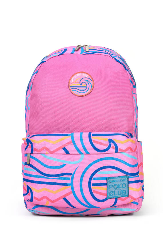 Cambridge Polo Club Wave Çift Ana Bölmeli Unisex Çocuk İlkokul Çantası - 2