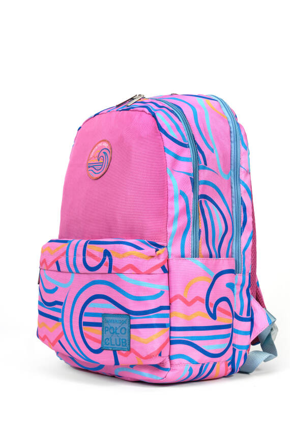 Cambridge Polo Club Wave Çift Ana Bölmeli Unisex Çocuk İlkokul Çantası - 3