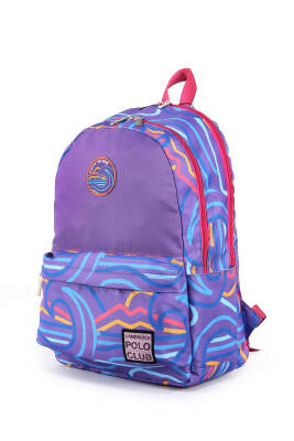 Cambridge Polo Club Wave Çift Ana Bölmeli Unisex Çocuk İlkokul Çantası - 14