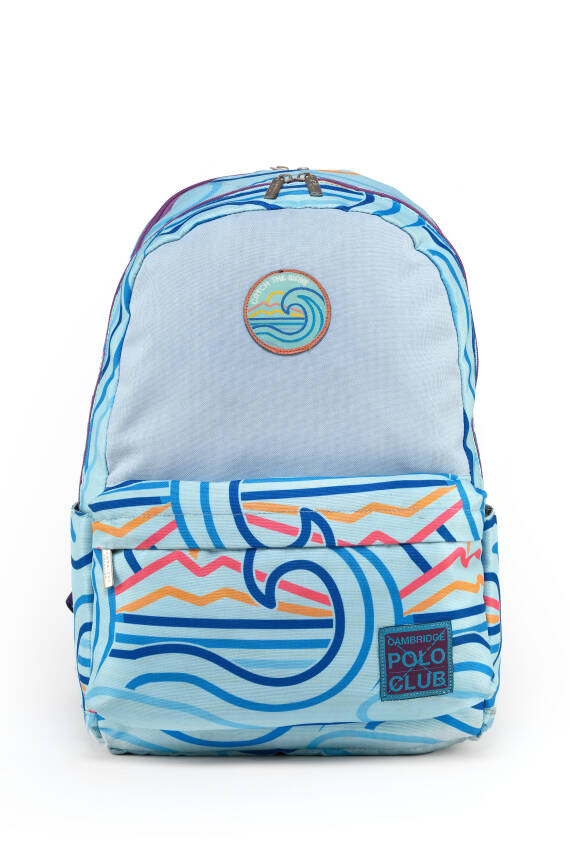 Cambridge Polo Club Wave Çift Ana Bölmeli Unisex Çocuk İlkokul Çantası - 20