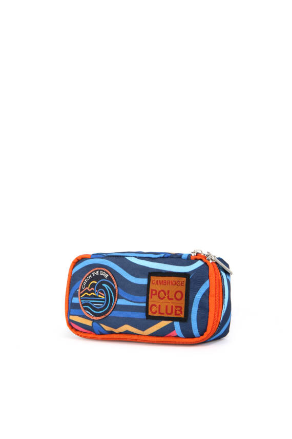Cambridge Polo Club Wave Tek Bölmeli Unisex Çocuk Kalem Çantası - 3