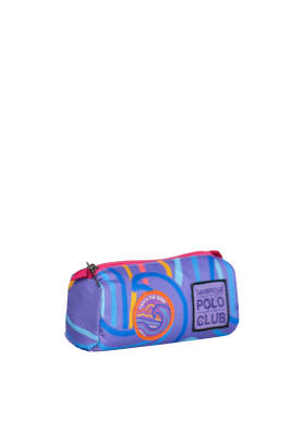 Cambridge Polo Club Wave Tek Bölmeli Unisex Çocuk Kalemlik - 15