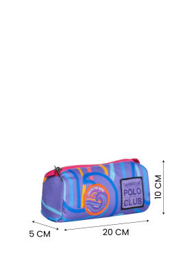 Cambridge Polo Club Wave Tek Bölmeli Unisex Çocuk Kalemlik - 18