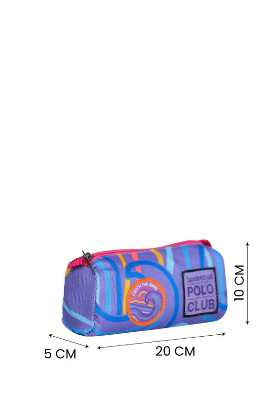 Cambridge Polo Club Wave Tek Bölmeli Unisex Çocuk Kalemlik - 18