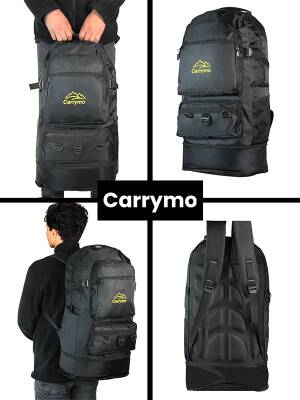Carrymo Orijinal Körüklü Ortopedik Konfor Modeli Çok Gözlü Gezi Seyahat Yürüyüş Dağcı Kamp Spor Sırt Çantası - 7