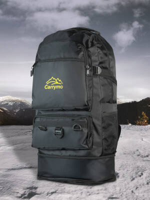 Carrymo Orijinal Körüklü Ortopedik Konfor Modeli Çok Gözlü Gezi Seyahat Yürüyüş Dağcı Kamp Spor Sırt Çantası - 14
