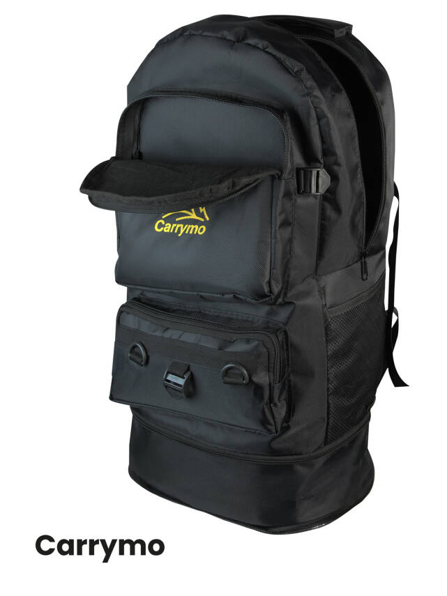 Carrymo Orijinal Körüklü Ortopedik Konfor Modeli Çok Gözlü Gezi Seyahat Yürüyüş Dağcı Kamp Spor Sırt Çantası - 15