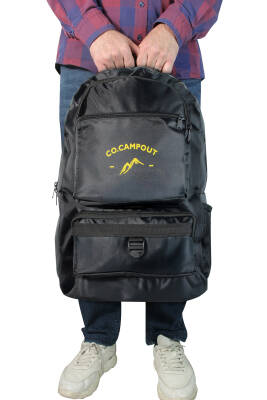 Co.Campout Orijinal Körüksüz Ortopedik Konfor Modeli Çok Gözlü Gezi Seyahat Yürüyüş Dağcı Kamp Spor Sırt Çantası - 10