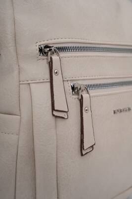 David Jones Çok Bölmeli Fermuarlı Kadın Sırt Çantası DJ257-1 - David Jones