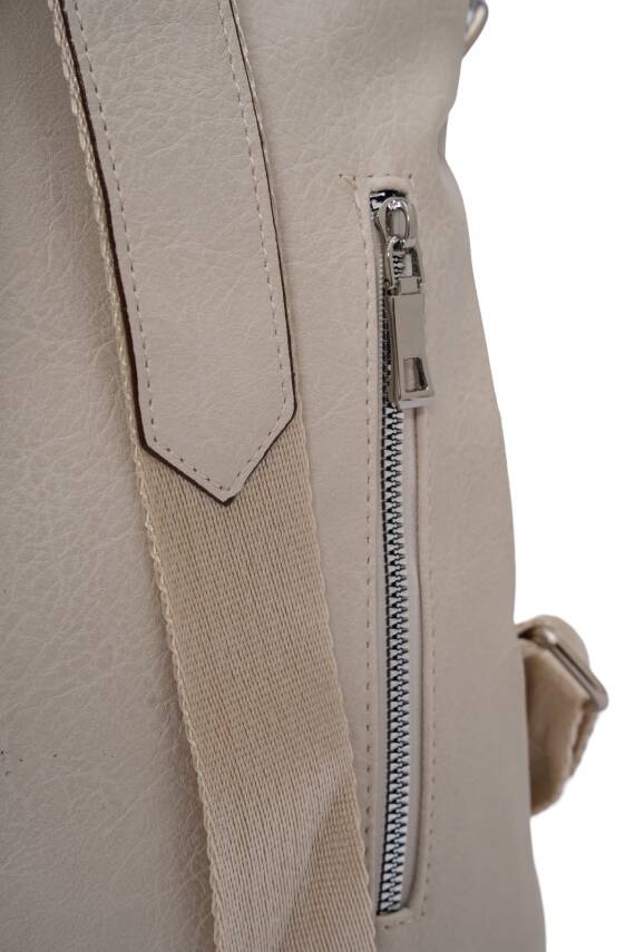 David Jones Çok Bölmeli Fermuarlı Kadın Sırt Çantası DJ257-1 - 4