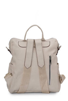 David Jones Çok Bölmeli Fermuarlı Kadın Sırt Çantası DJ257-1 - 7