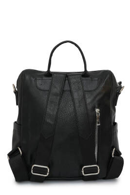 David Jones Çok Bölmeli Fermuarlı Kadın Sırt Çantası DJ257-1 - 14