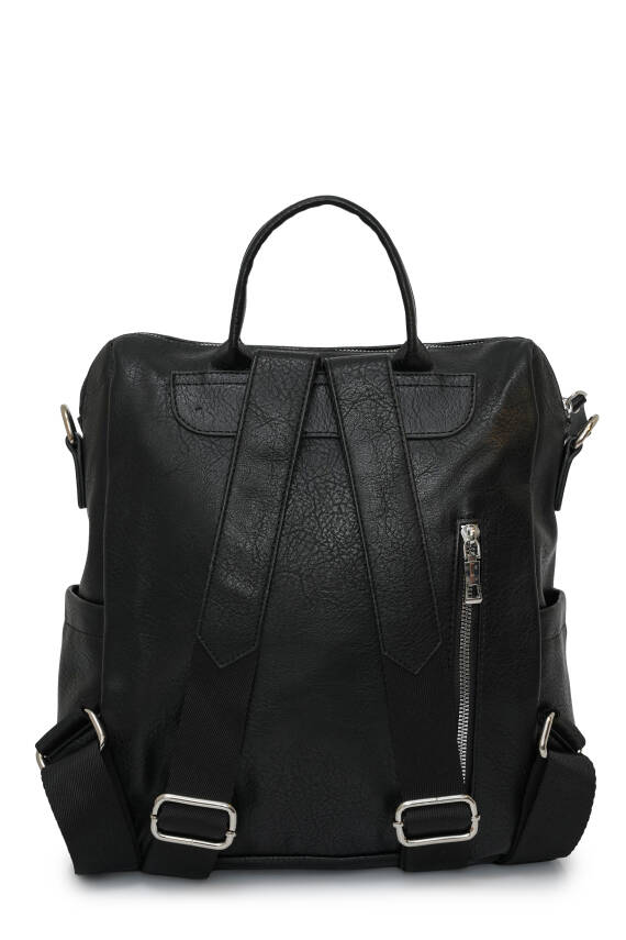 David Jones Çok Bölmeli Fermuarlı Kadın Sırt Çantası DJ257-1 - 14