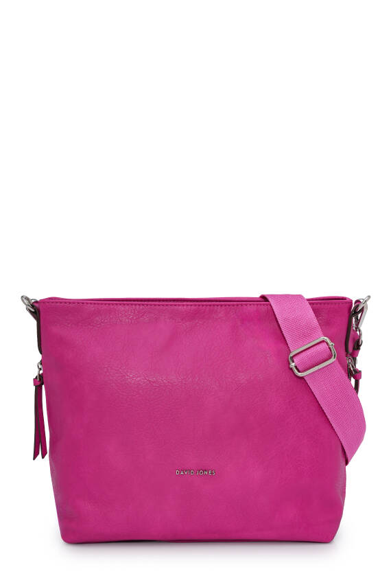 David Jones Dökümlü Kadın Omuz Çantası DJ280-2 - 2