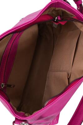 David Jones Dökümlü Kadın Omuz Çantası DJ280-2 - 6