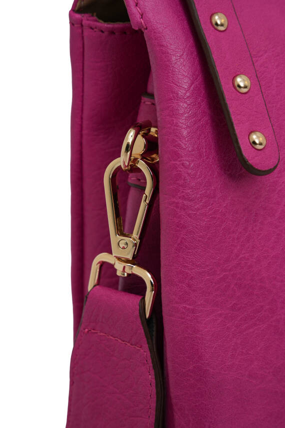 David Jones Kapaklı Fermuar Detaylı Çapraz Askılı Çanta DJ245-2 - 5