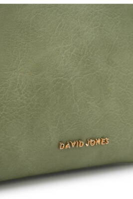 David Jones Kapaklı Fermuar Detaylı Çapraz Askılı Çanta DJ245-2 - 11