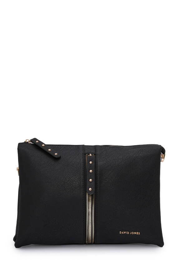David Jones Kapaklı Fermuar Detaylı Çapraz Askılı Çanta DJ245-2 - 22