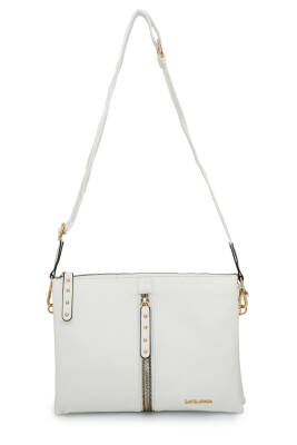 David Jones Kapaklı Fermuar Detaylı Çapraz Askılı Çanta DJ245-2 - 28