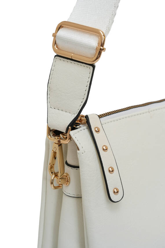 David Jones Kapaklı Fermuar Detaylı Çapraz Askılı Çanta DJ245-2 - 30