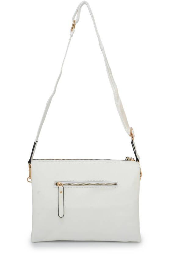 David Jones Kapaklı Fermuar Detaylı Çapraz Askılı Çanta DJ245-2 - 32