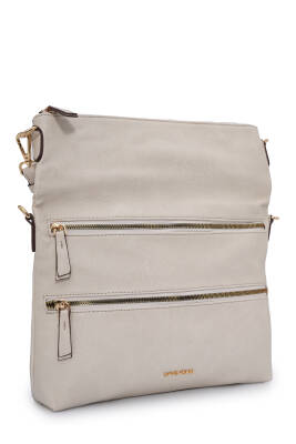 David Jones Kapaklı Fermuar Detaylı Çapraz Askılı Çanta DJ260 - David Jones