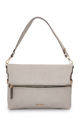 David Jones Kapaklı Fermuar Detaylı Çapraz Askılı Çanta DJ260 - David Jones